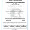 C5 certificat de conformitate