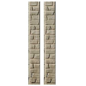 stalpi-model STALP CU MODEL PENTRU GARD DIN PLACI
